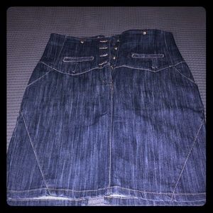Pretty Jeans High Waist Denim Skirt